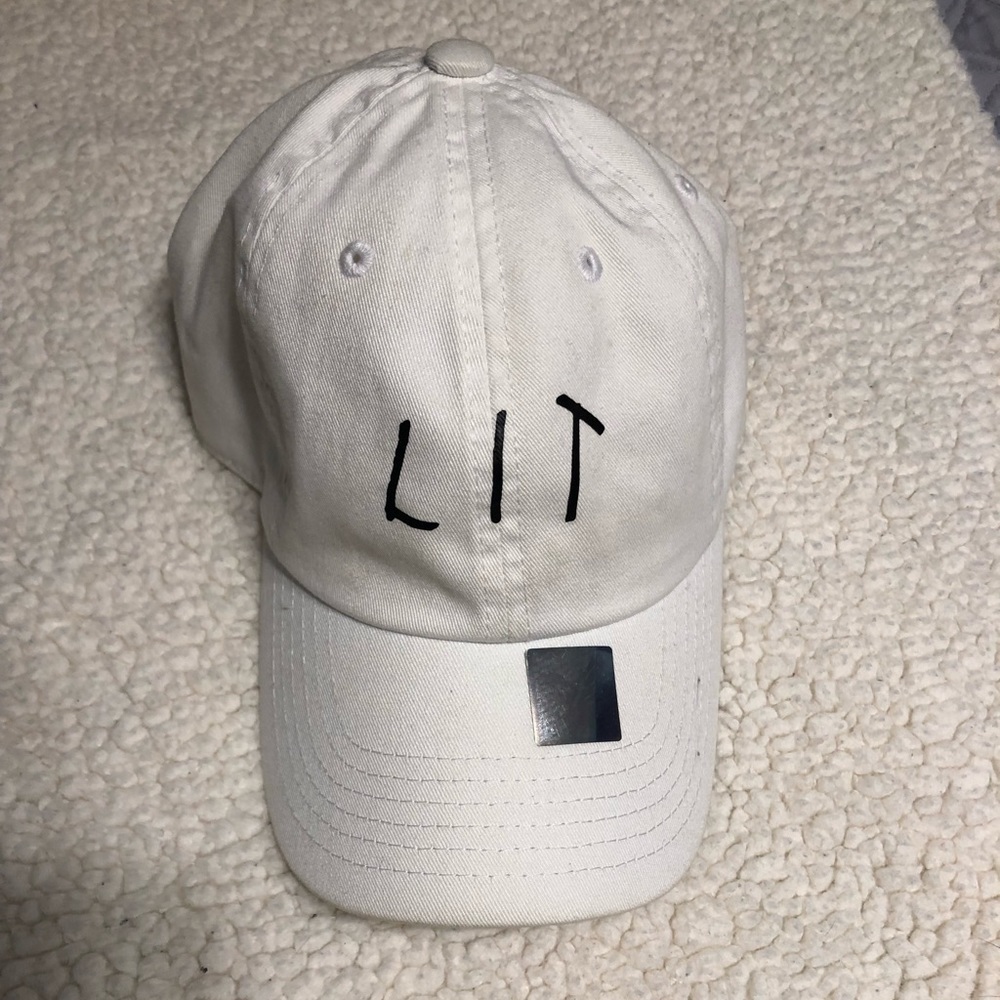 “Lit” hat from Etsy